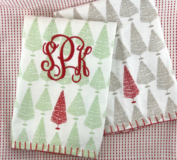 Christmas Tree Kitchen Towels