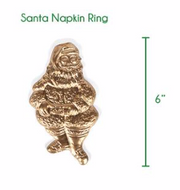 Napkin Rings - Santa